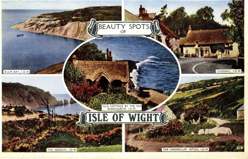 	Beauty spots of the Isle of Wight	